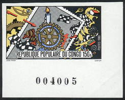 CONGO: Sc.522, 1980 Rotary With IMPERFORATE Variety, VF Quality! - Otros & Sin Clasificación