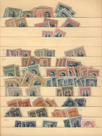 COSTA RICA: Large Number Of Stamps Mounted On Stock Pages, Used Or Mint (many MNH) And In General Of Fine To V - Costa Rica