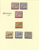 DOMINICA: Collection On Pages, With Old Stamps Up To Circa 1977, With Good Amount Of Interesting Material, A - Dominica (...-1978)