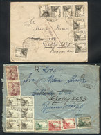 SPAIN: Cover Sent From BELMONTE To Argentina On 6/JA/1940, With Nice Postage Of 40c. And Military Censorship, A - Other & Unclassified