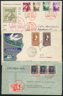 SPAIN: 3 FDC Covers Of The Years 1946 To 1950, VF Quality! - Other & Unclassified