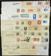 UNITED STATES: Over 30 Varied Postal Stationeries, Almost All Cards And Most Used, Interesting! - Altri & Non Classificati