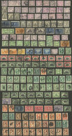 UNITED STATES: Lot Of Old Used Stamps, Some With Minor Defects, Most Of Fine Quality, High Catalog Value, Good Op - Altri & Non Classificati