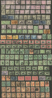 UNITED STATES: Lot Of Old Used Stamps, Some With Minor Defects, Most Of Fine Quality, High Catalog Value, Good Op - Otros & Sin Clasificación