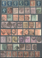 GREAT BRITAIN: Very Interesting Lot Of Used Stamps, Most Of HIGH CATALOGUE VALUE And Of Fine To Very Fine Quality - Autres & Non Classés