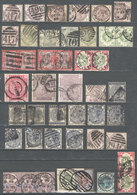 GREAT BRITAIN: Very Interesting Lot Of Used Stamps, Most Of HIGH CATALOGUE VALUE And Of Fine To Very Fine Quality - Other & Unclassified