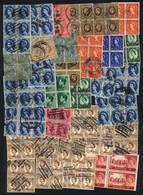 GREAT BRITAIN: Approximately 50 Used Blocks Of 4 Of Definitives, VF Quality! - Otros & Sin Clasificación