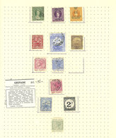 GRENADA: Collection On Pages, With Old Stamps Up To Circa 1977, With Good Amount Of Interesting Material, A - Grenada (...-1974)