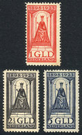 NETHERLANDS: Sc.132/134, 1923 1G To 5G, The 3 High Values Of The Set, Mint Lightly Hinged, VF Quality! - Andere & Zonder Classificatie