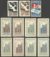 HUNGARY: Lot Of Old Cinderellas, VF Quality! - Fantasy Labels