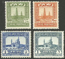 IRAQ: Sc.98/101, 1941/2 The 4 High Values Of The Set, MNH, Excellent Quality! - Irak