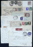 ITALY: 10 Covers And Cards Used Between 1919 And 1947, Some With Minor Faults, Low Start! - Non Classés