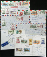 ITALY: 6 Covers Sent In AUG And SE/1960 By Argentine Olympic Marathoner Guillermo Weller To His Wife In Castela - Zonder Classificatie