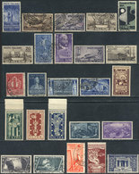 ITALY: Lot Of Interesting Stamps, Used And Mint (many MNH), General Quality Is Fine To Very Fine, Scott C - Sin Clasificación