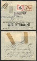 MEXICO: Wrapper That Contained Printed Matter Sent From Uruguay To Mexico, Returned To Sender With Interesting P - México