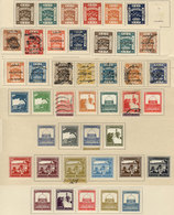 PALESTINE: Old Collection Of Stamps On 3 Album Pages, Including Good Values, Very Good Quality, Scott Catalog - Palestine