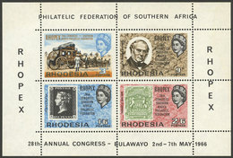 RHODESIA: Yvert 1, 1966 Philatelic Congress, MNH, VF! - Africa (Varia)
