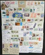 ROMANIA: 58 Postal Chess Cards Sent To Argentina In 1990s, Very Nice Postages, Very Thematic! - Other & Unclassified