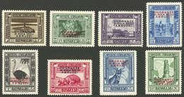 ITALIAN SOMALILAND: Sc.156/163, 1934 Abruzzi Issue, Cmpl. Set Of 8 Values, Mint Lightly Hinged, VF Quality! - Somalia