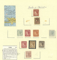 TURKS & CAICOS: 4 Album Pages With Varied Stamps, Fine To Very Fine General Quality, Low Start! - Turks- En Caicoseilanden