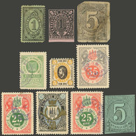 WORLDWIDE: Small Group Of Local Stamps, Etc., Some With Small Faults, Interesting - Vignettes De Fantaisie