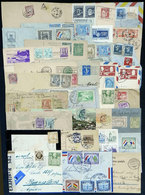 WORLDWIDE: Lot Of 32 Covers, Cover Fronts And Cards Of Varied Countries And Periods, Some With Defects, Others Of F - Andere & Zonder Classificatie