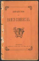 URUGUAY: Articles Of The Bank "Banco Comercial De Montevideo", Small Book With 49 Pages, Minor Defects, Interesting! - Autres & Non Classés