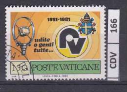 VATICANO, 1981, Anniversario Della Radio Vaticana, L. 150, Usato - Oblitérés