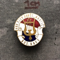 Badge Pin ZN008420 - Music Yugoslavia Bosnia Republika Srpska Bosanski Brod Hrvatsko Pjevacko Drustvo Martic - Musique