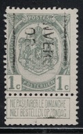 1c Preo 1166B Anvers 08 (1908) - Rolstempels 1900-09