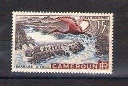 Cameroun. Poste Aérienne. Barrage D'édea - Airmail