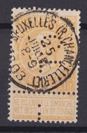 N° 65  Défauts  BXL RUE CHANCELLERIE Perforé CL - 1863-09