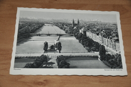 10094-    MÜNCHEN, ISARPARTIE MIT GEBIRGE - Muenchen