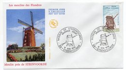 1979--FDC --Moulins à Vent Des Flandres -- Moulin De Steenvoorde --cachet  Stennvoorde-59 - 1970-1979