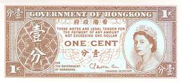 1 Cent Hongkong 1952 UNC - Hong Kong