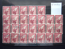 1957 LOT OF 26 UNCHECKED "SG A51" PICTORIAL UNITED NATIONS STAMPS. (V0050) #00362 - Verzamelingen & Reeksen