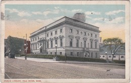 POSTCARD UNITED STATES - PUBLIC LIBRARY , FALL RIVER, MASS - Fall River