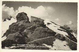 LINTHAL Planurahütte Sekt. Tödi S.A.C. Catscharauls Gabrialis Düssistock Stempel Hütte Photo Schönwetter Glarus - Linthal