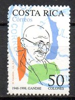COSTA RICA. N°643 De 1998 Oblitéré. Gandhi. - Mahatma Gandhi