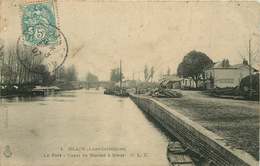 LOIRE ATLANTIQUE  BLAIN  Le Port Canal De Nantes - Blain