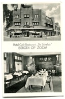 Bergen-op-Zoom Hotel-Cafe-Restaurant  "De Schelde" Antwerpestraat, 56 Aan Bosch En Zee Exterieur +'Iinterieur C. 1950 - Bergen Op Zoom