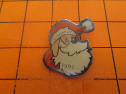 1018b Pins Pin's / Rare & TB état / THEME NOEL : PERE NOEL COMITE D'ENTREPRISE NORPAC - Christmas