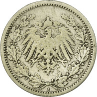 Monnaie, GERMANY - EMPIRE, 1/2 Mark, 1905, Berlin, B+, Argent, KM:17 - 1/2 Mark