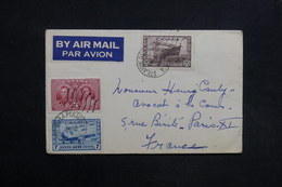 CANADA - Enveloppe De Ste Anne La Perade Pour Paris En 1946, Affranchissement Plaisant - L 31425 - Covers & Documents