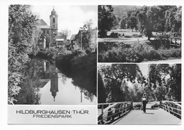 6110  HILDBURGHAUSEN  / THÜR. WALD  -  FRIEDENSPARK   1985 - Hildburghausen