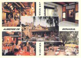 47 - FUMEL : Restaurant AUBERGE DE BONAGUIL " LES BONS ENFANTS " CPSM Grand Format - Lot Et Garonne - Fumel