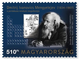 HUNGARY - 2019. 150th Anniversary Of The Periodic Table Of Elements By Mendeleev  MNH! - Química