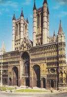 Postcard Lincoln Cathedral West End My Ref  B23660 - Lincoln