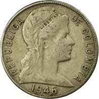 Monnaie, Colombie, 5 Centavos, 1946, TTB, Copper-nickel, KM:199 - Colombia