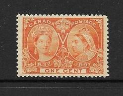 CANADA 1897 VICTORIA YVERT N°39  NEUF MH* - Unused Stamps